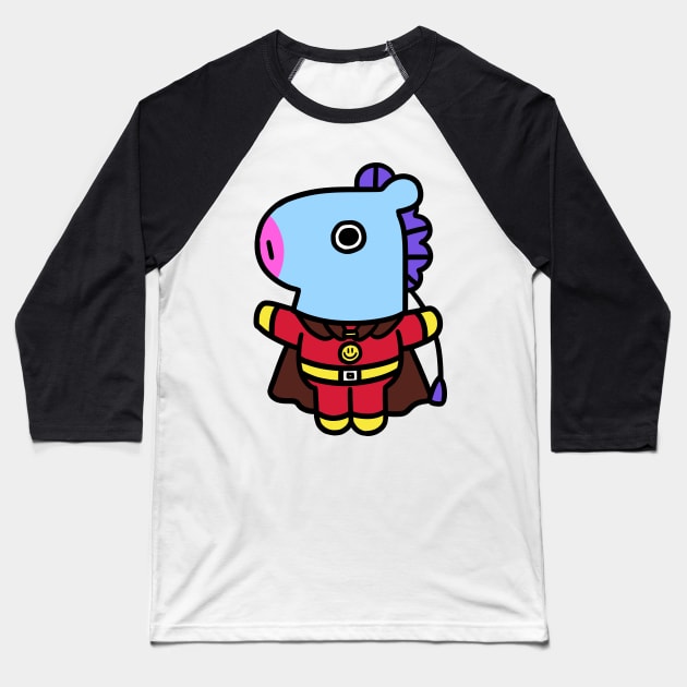 BT21 Mang anpanman Baseball T-Shirt by Oricca